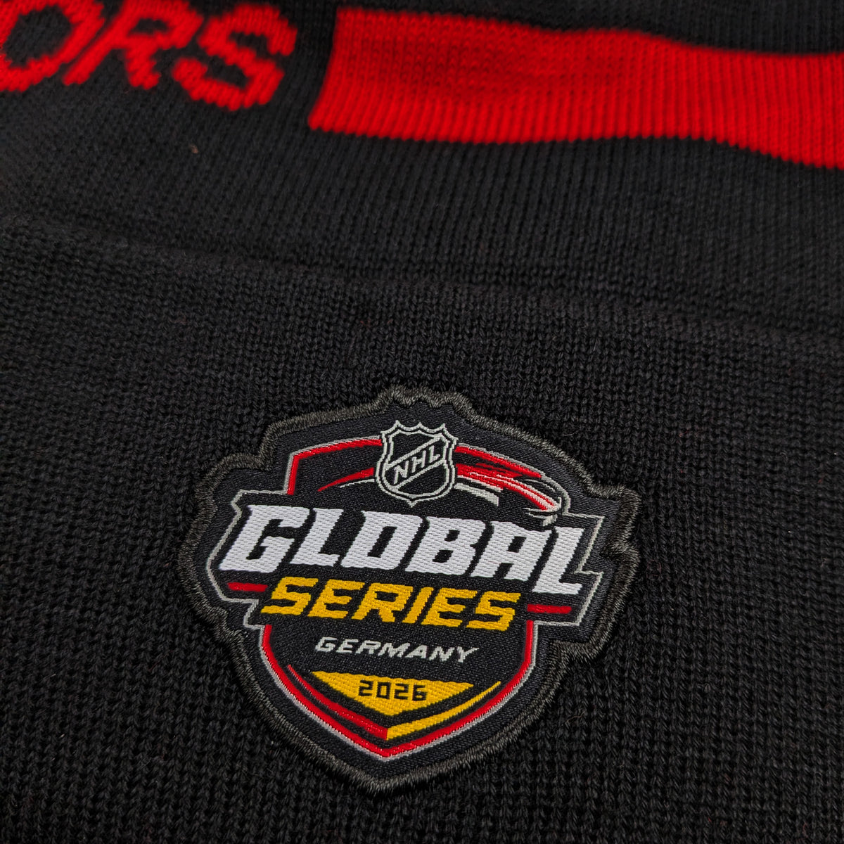 OTTAWA SENATORS 2026 GLOBAL SERIES POM KNIT