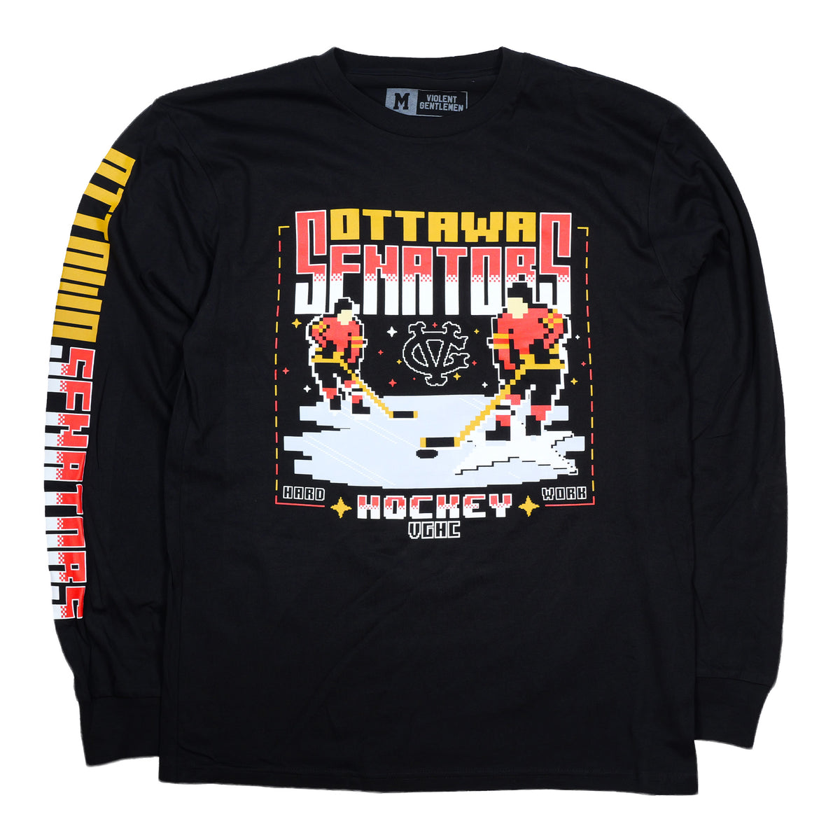 OTTAWA SENATORS 8-BIT LONG SLEEVE