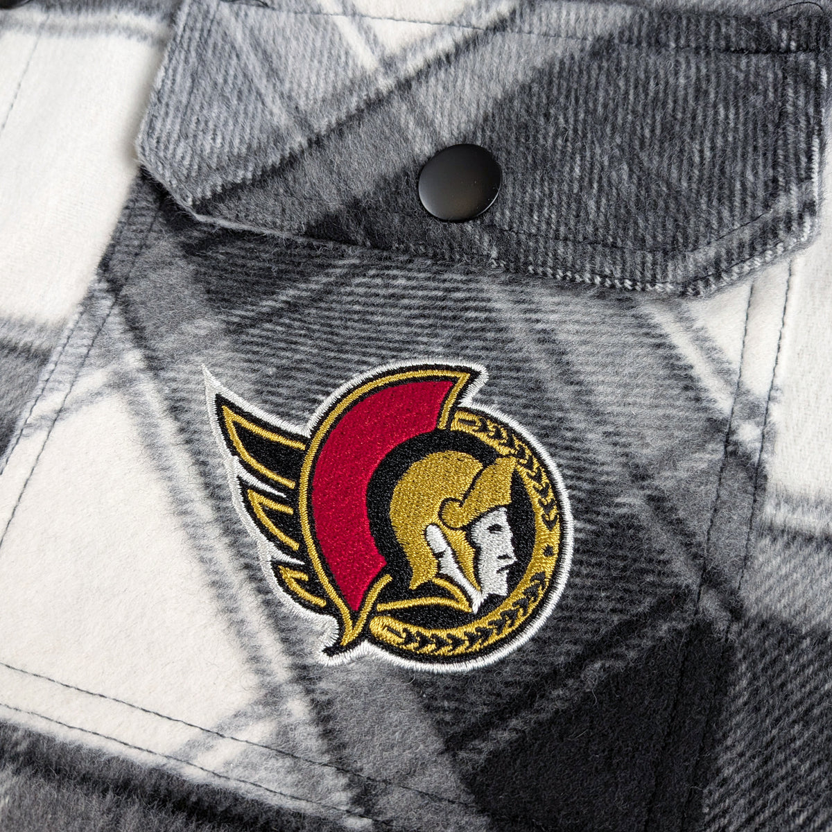 OTTAWA SENATORS ALPHA PLAID JACKET