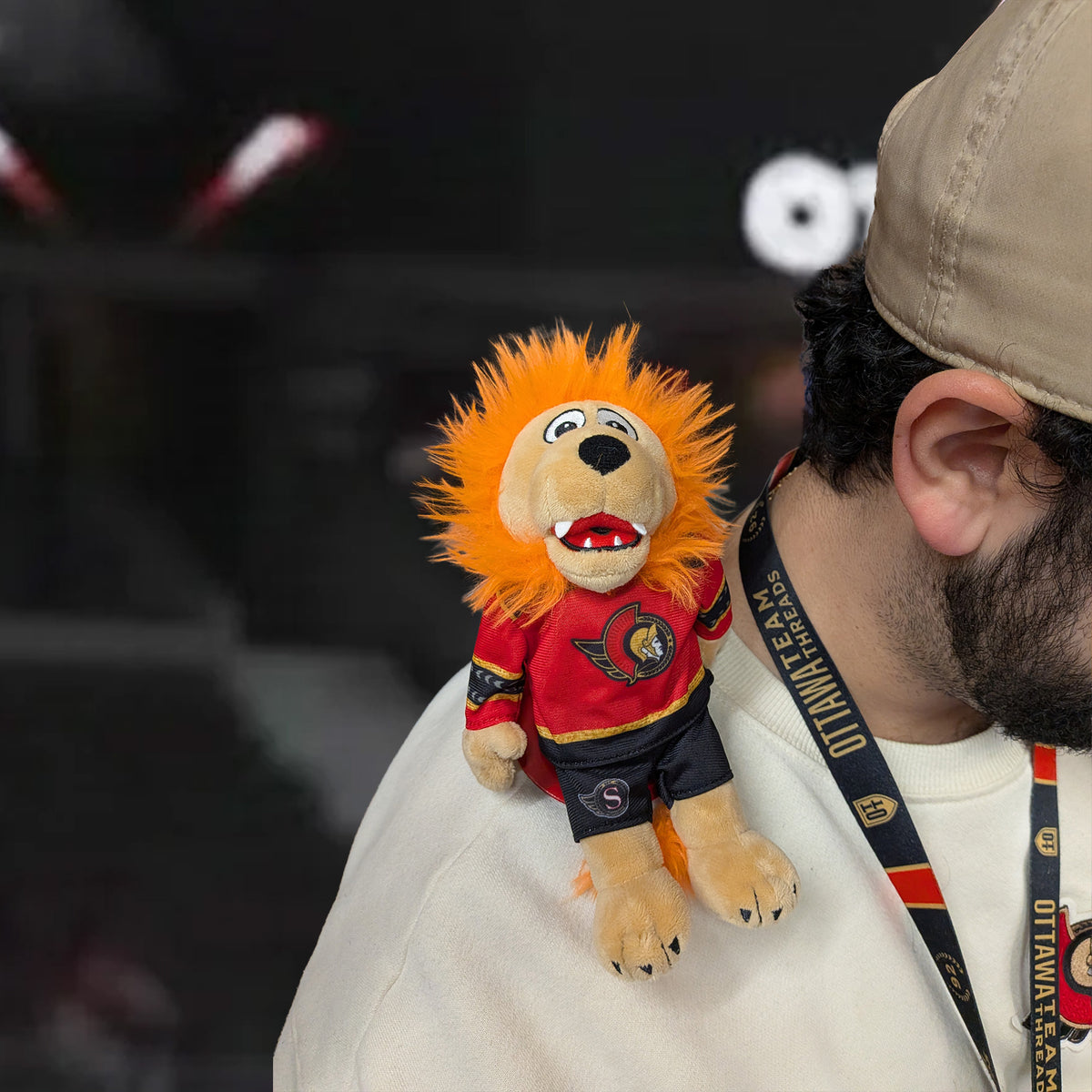 OTTAWA SENATORS ALT SPARTY SHOULDER BUDDY