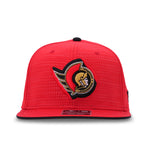 OTTAWA SENATORS AUTHENTIC PRO RINK RED FLATBRIM CAP