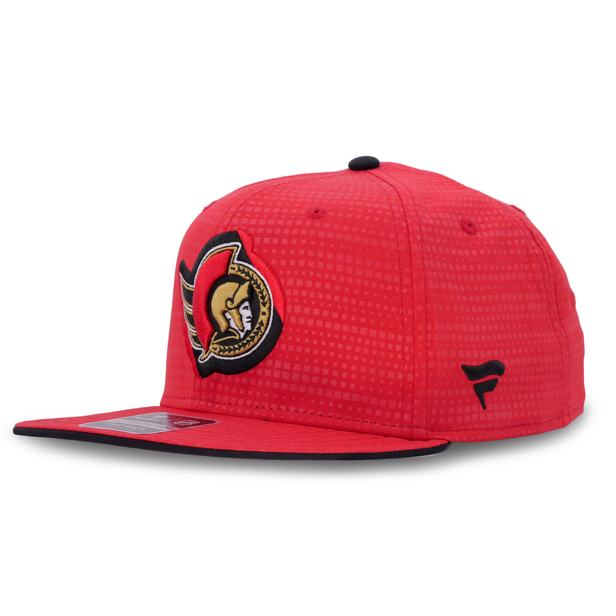 OTTAWA SENATORS AUTHENTIC PRO RINK RED FLATBRIM CAP