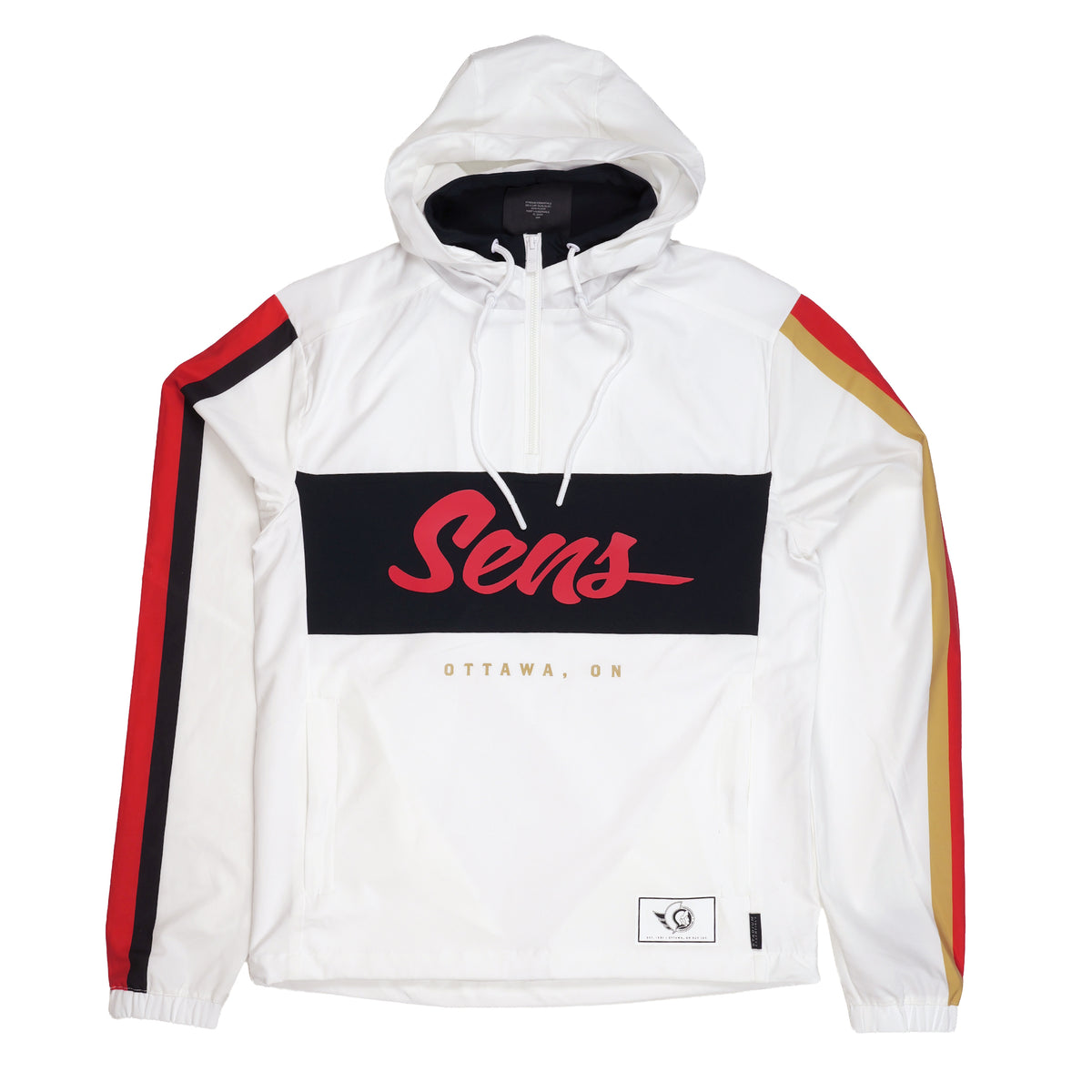 OTTAWA SENATORS BENCH PURSUIT 1/4 ZIP