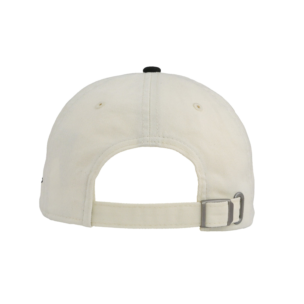OTTAWA SENATORS CREAM & BLACK MICRO LOGO ADJUSTABLE CAP