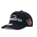 OTTAWA SENATORS HEAD COACH BLACK ADJUSTABLE CAP