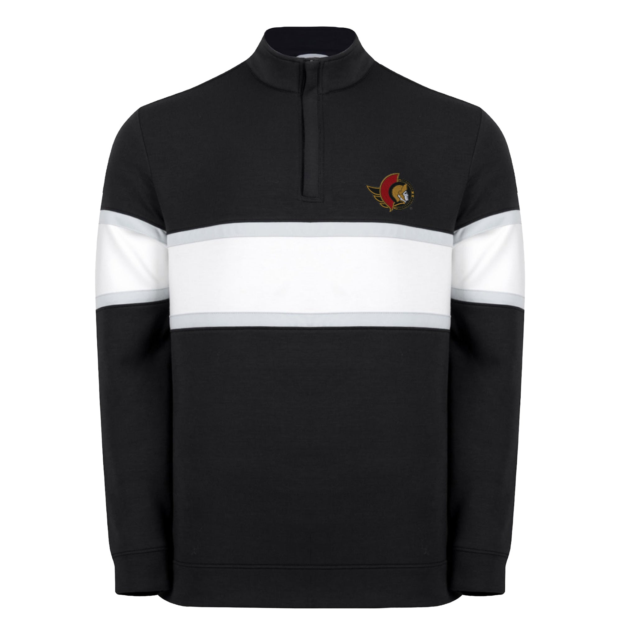 OTTAWA SENATORS OWEN 1/4 ZIP SWEATER