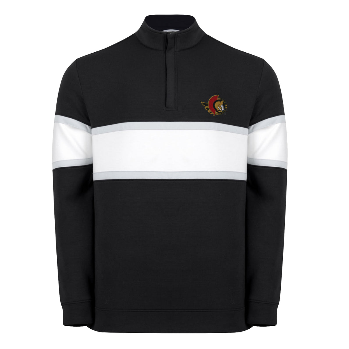 OTTAWA SENATORS OWEN 1/4 ZIP SWEATER