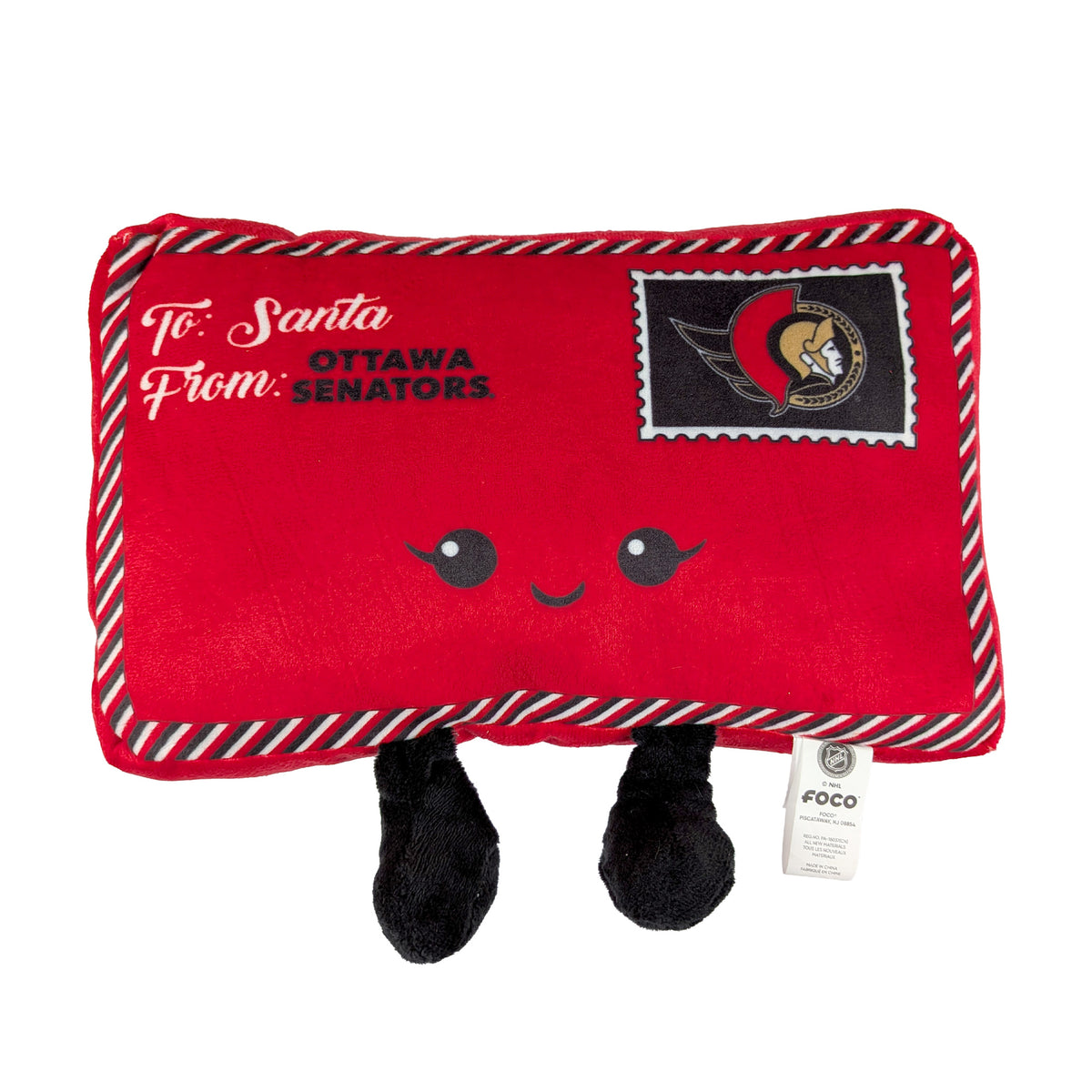 OTTAWA SENATORS PLUSH POSTCARD