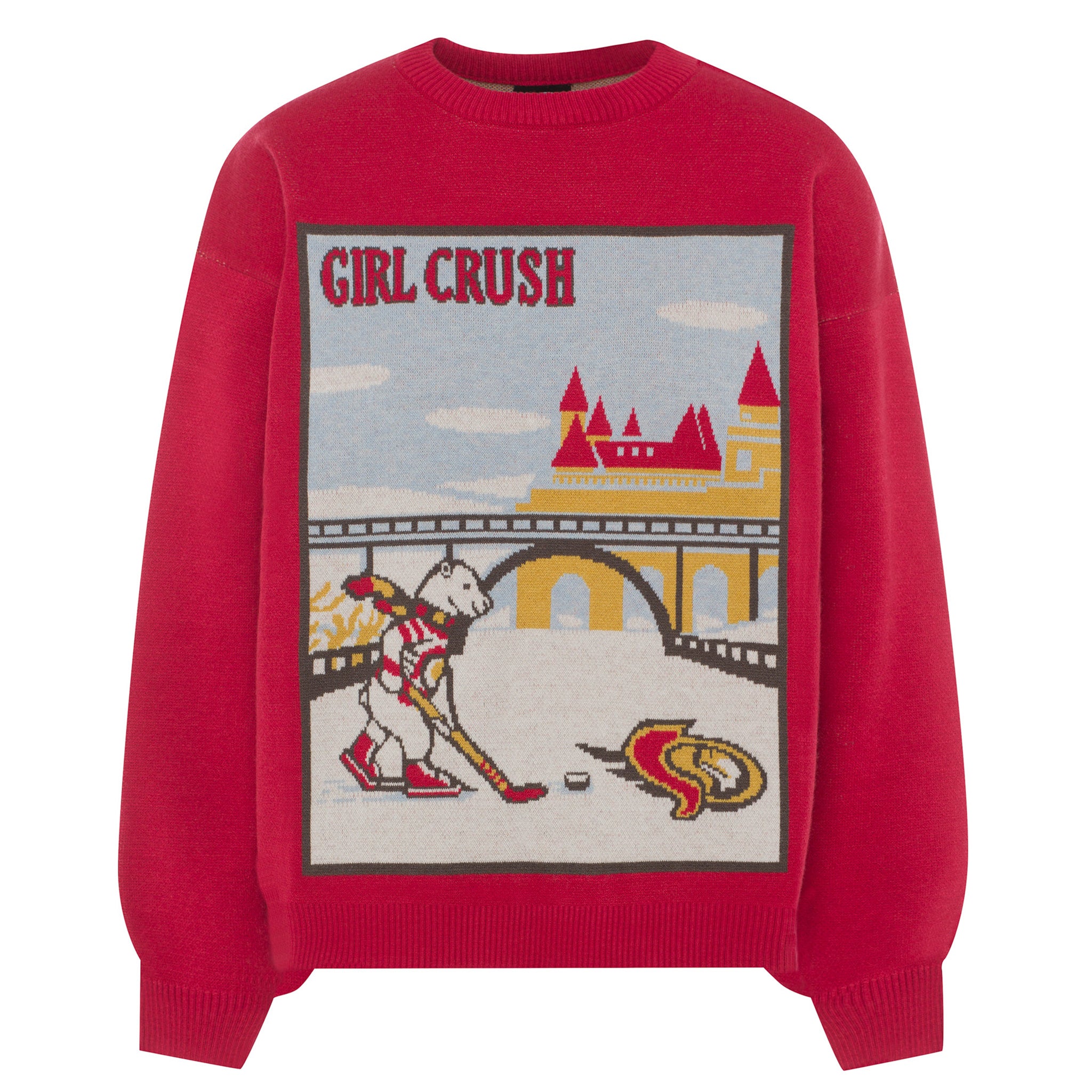 OTTAWA SENATORS RED CANAL CREWNECK
