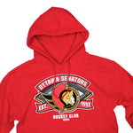 OTTAWA SENATORS RED HOCKEY CLUB HOODIE