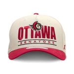 OTTAWA SENATORS RED & CREAM IMPACT CAP