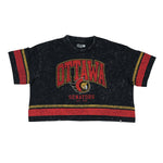 OTTAWA SENATORS WOMENS CROPPED ALTERNATE TEE