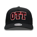 OTTAWA SENATORS WOMEN'S BLACK OTT 9FORTY M-CROWN SCORE ADJUSTABLE CAP