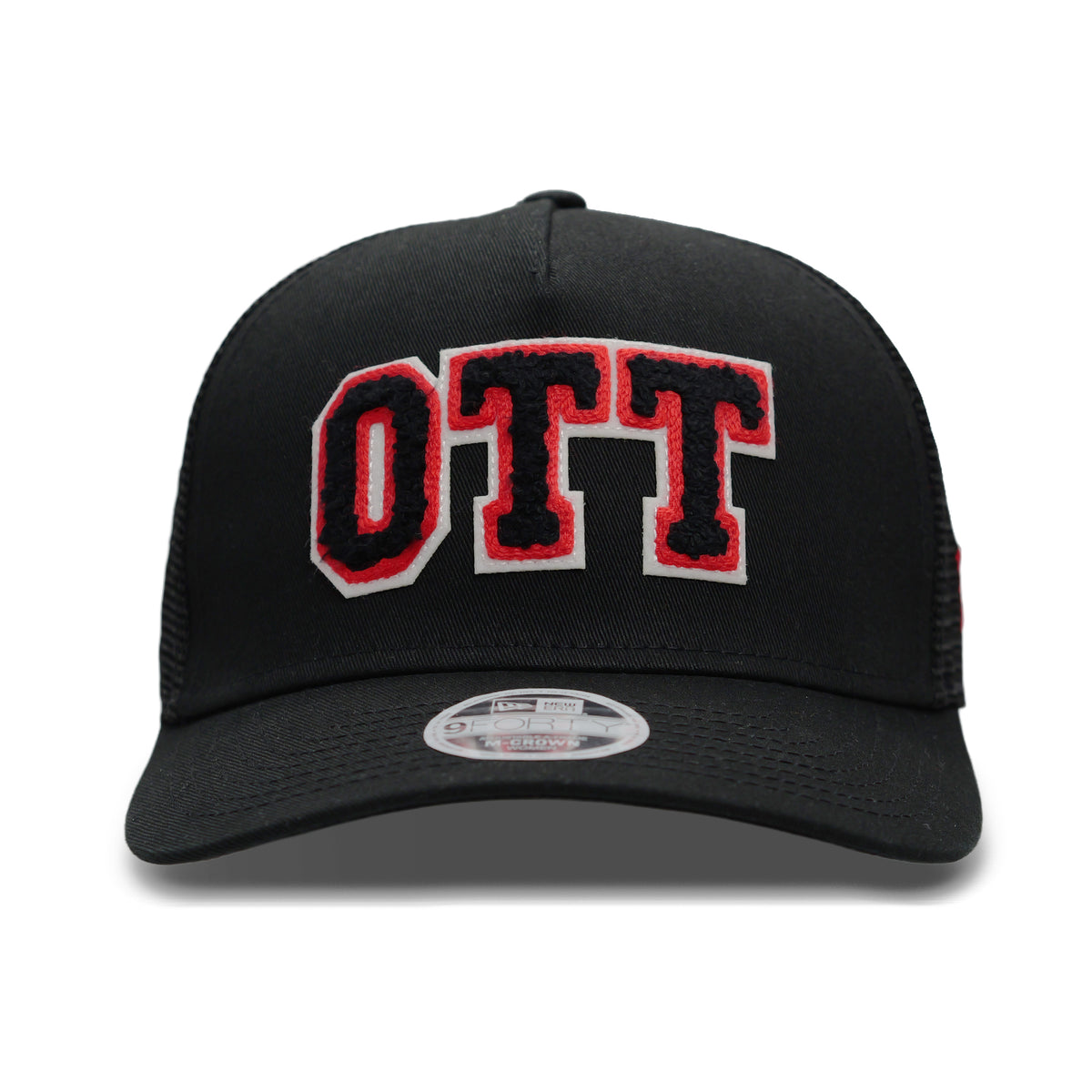 OTTAWA SENATORS WOMEN'S BLACK OTT 9FORTY M-CROWN SCORE ADJUSTABLE CAP