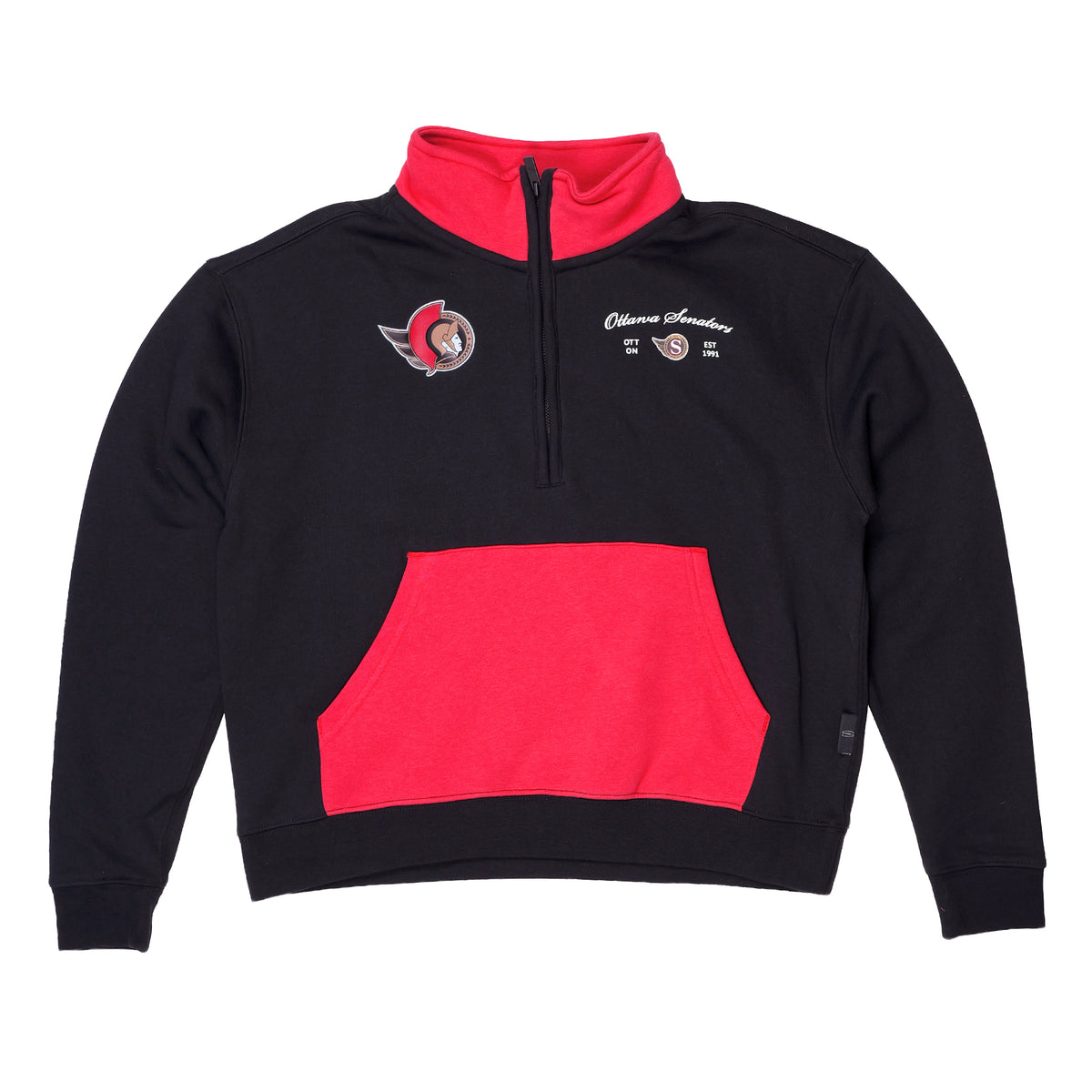 OTTAWA SENATORS WOMEN'S LEGENDS MANAGER HALF ZIP