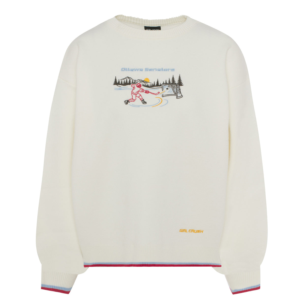 OTTAWA SENATORS WOMEN'S POND CREWNECK
