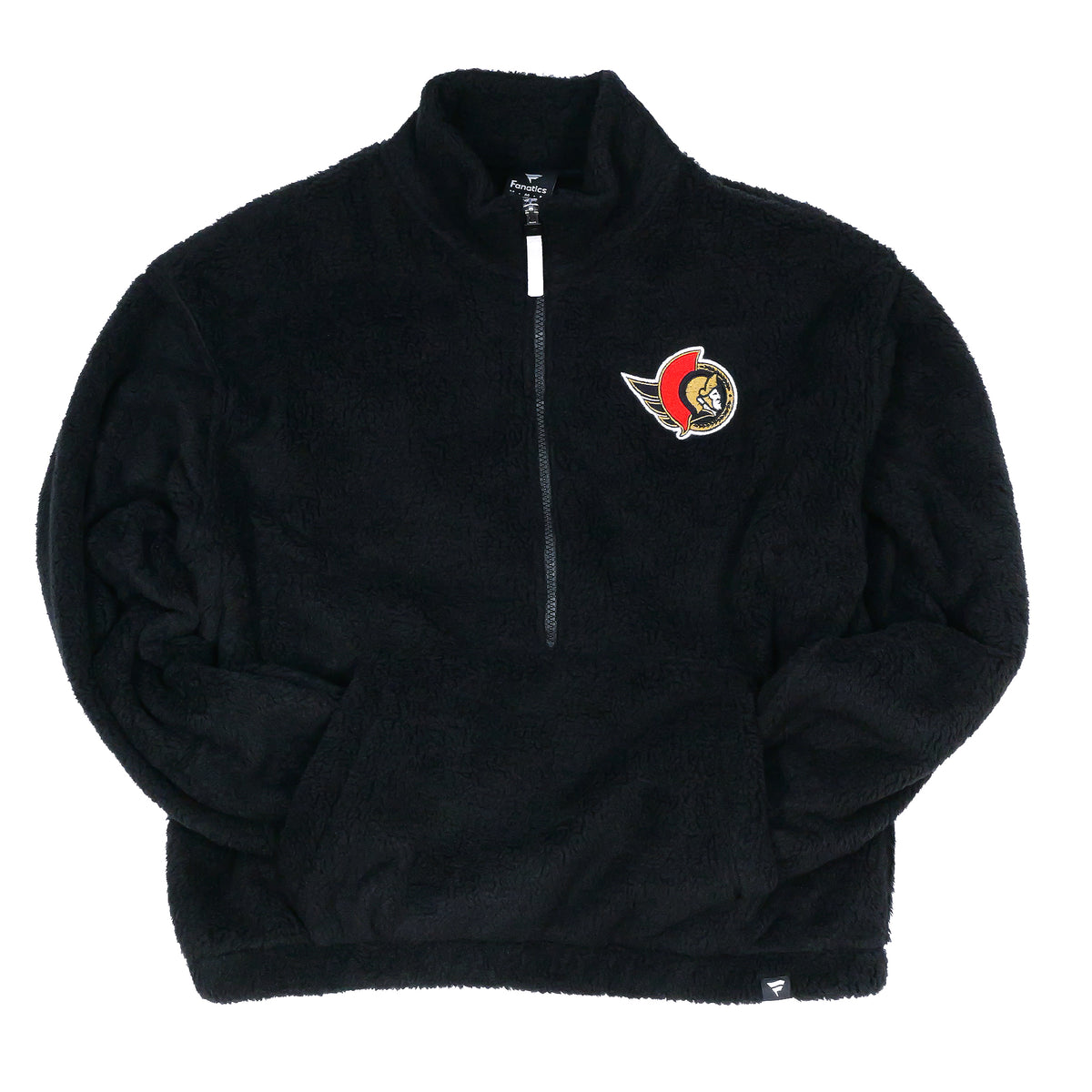 OTTAWA SENATORS WOMEN'S SHERPA 1/4 ZIP