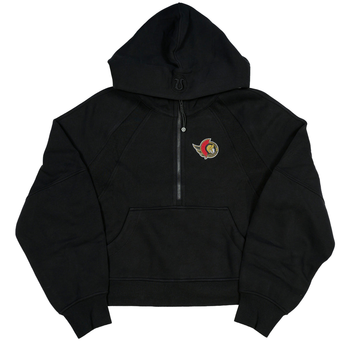 OTTAWA SENATORS X LULULEMON WOMEN'S SCUBA HALF ZIP HOODIE