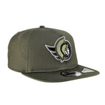 OTTAWA SENATORS 19TWENTY TONAL OLIVE ADJUSTABLE FLATBRIM CAP