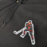 OTTAWA SENATORS 8-BIT NHL 94 HOCKEY FULL ZIP HOODIE
