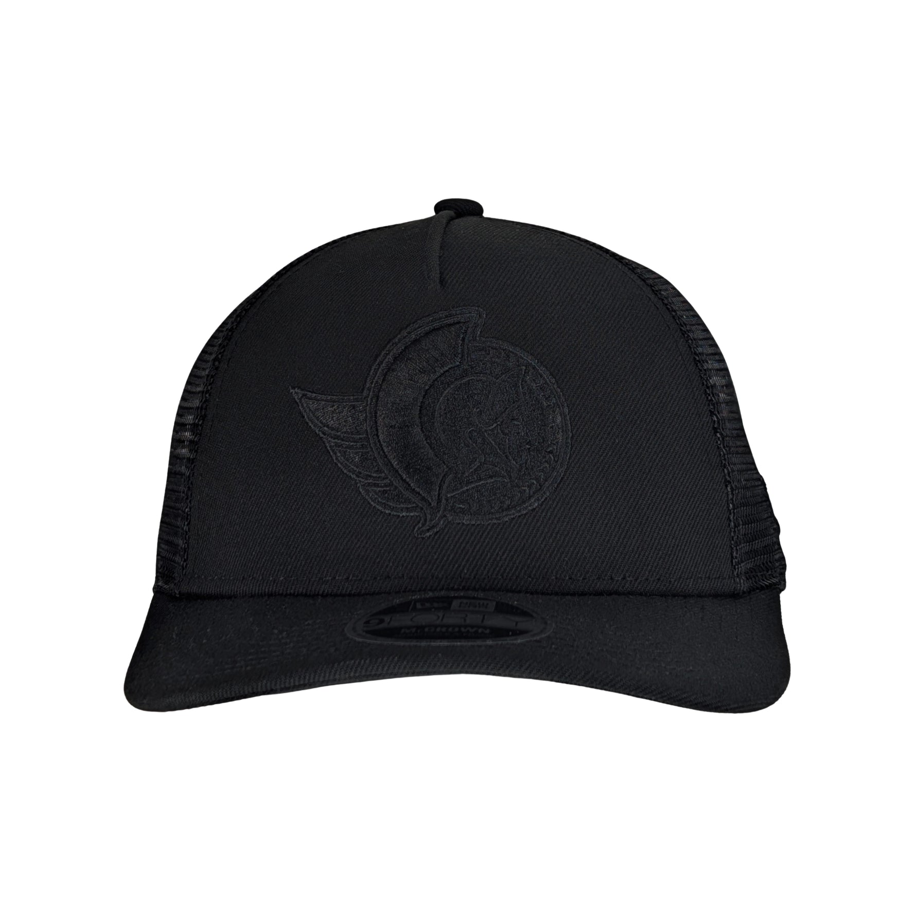 OTTAWA SENATORS 9FORTY TONAL BLACK MESHBACK ADJUSTABLE CAP