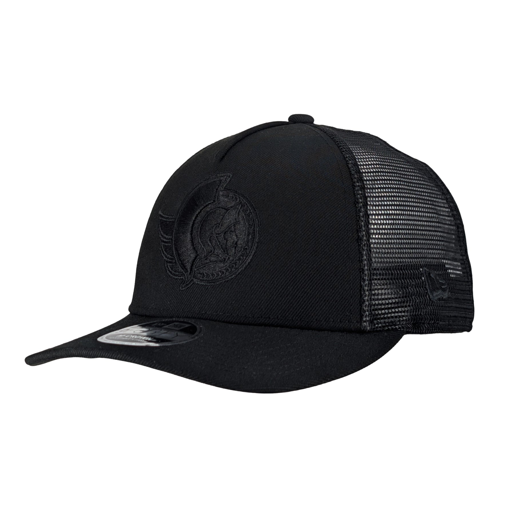 OTTAWA SENATORS 9FORTY TONAL BLACK MESHBACK ADJUSTABLE CAP