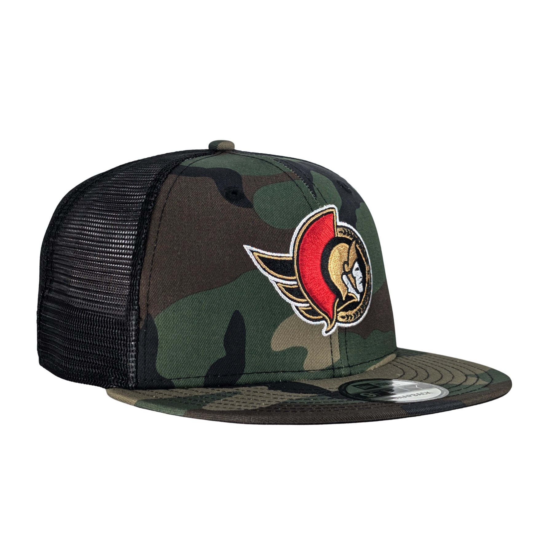 OTTAWA SENATORS 9FIFTY CAMO FLATBRIM ADJUSTABLE CAP