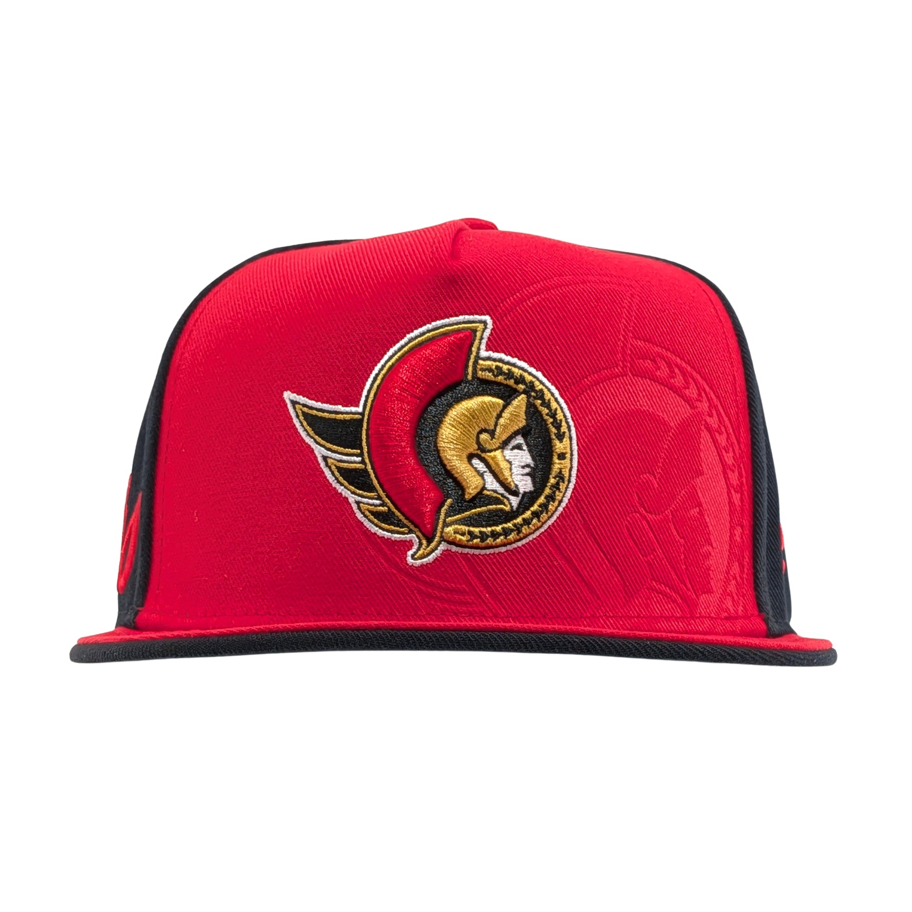 OTTAWA SENATORS AP PRO 2026 EMBOSSED FLATBRIM CAP