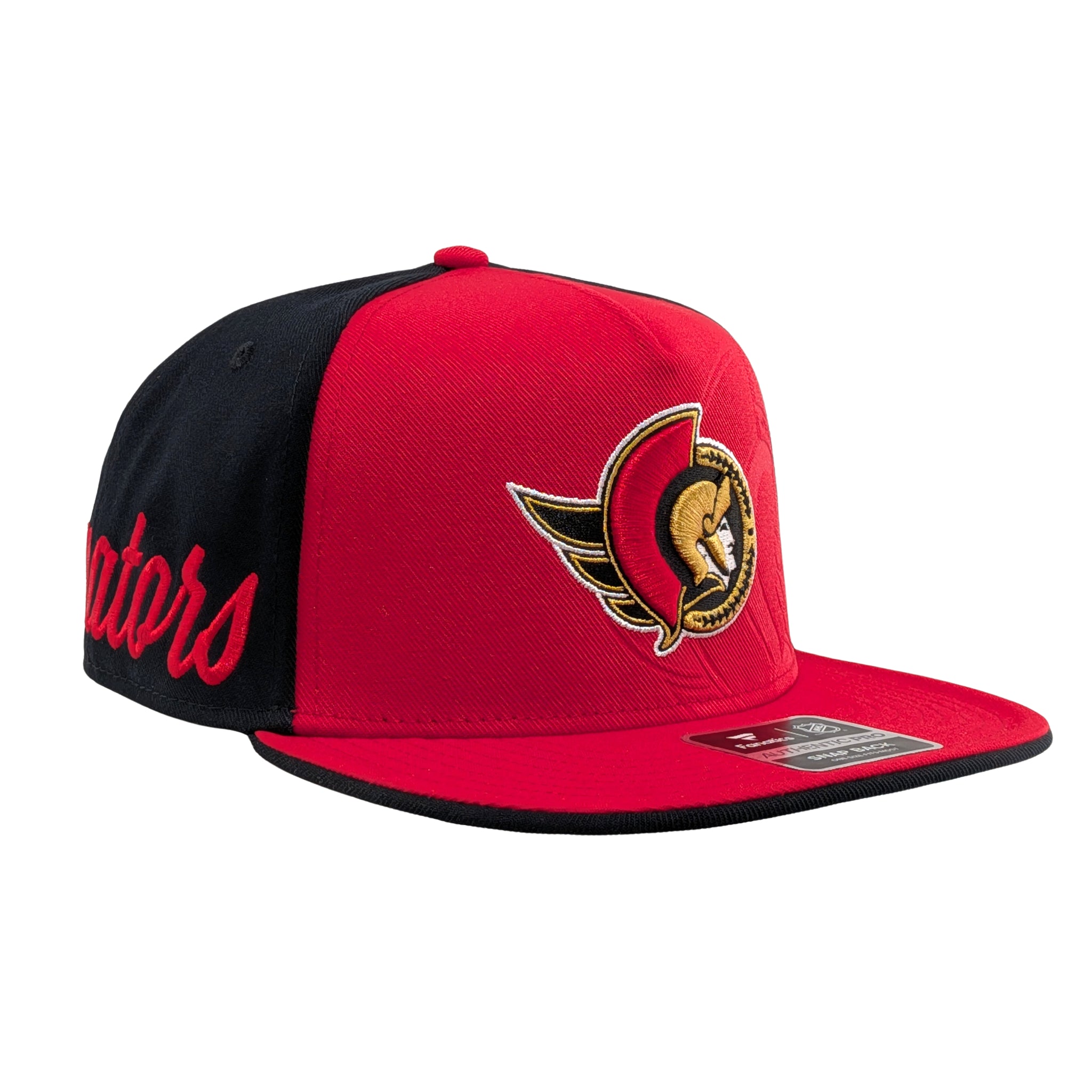 OTTAWA SENATORS AP PRO 2026 EMBOSSED FLATBRIM CAP