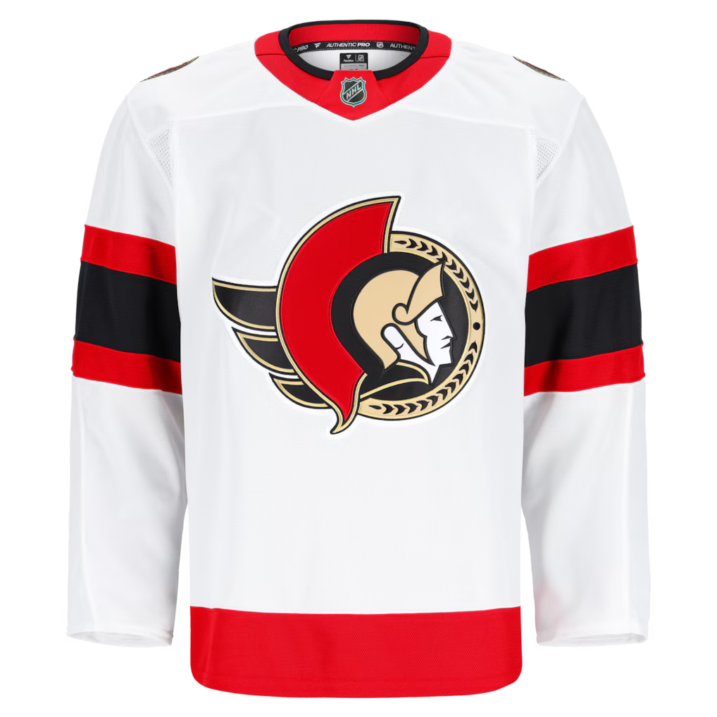 OTTAWA SENATORS Authentic Pro Fanatics Away Jersey