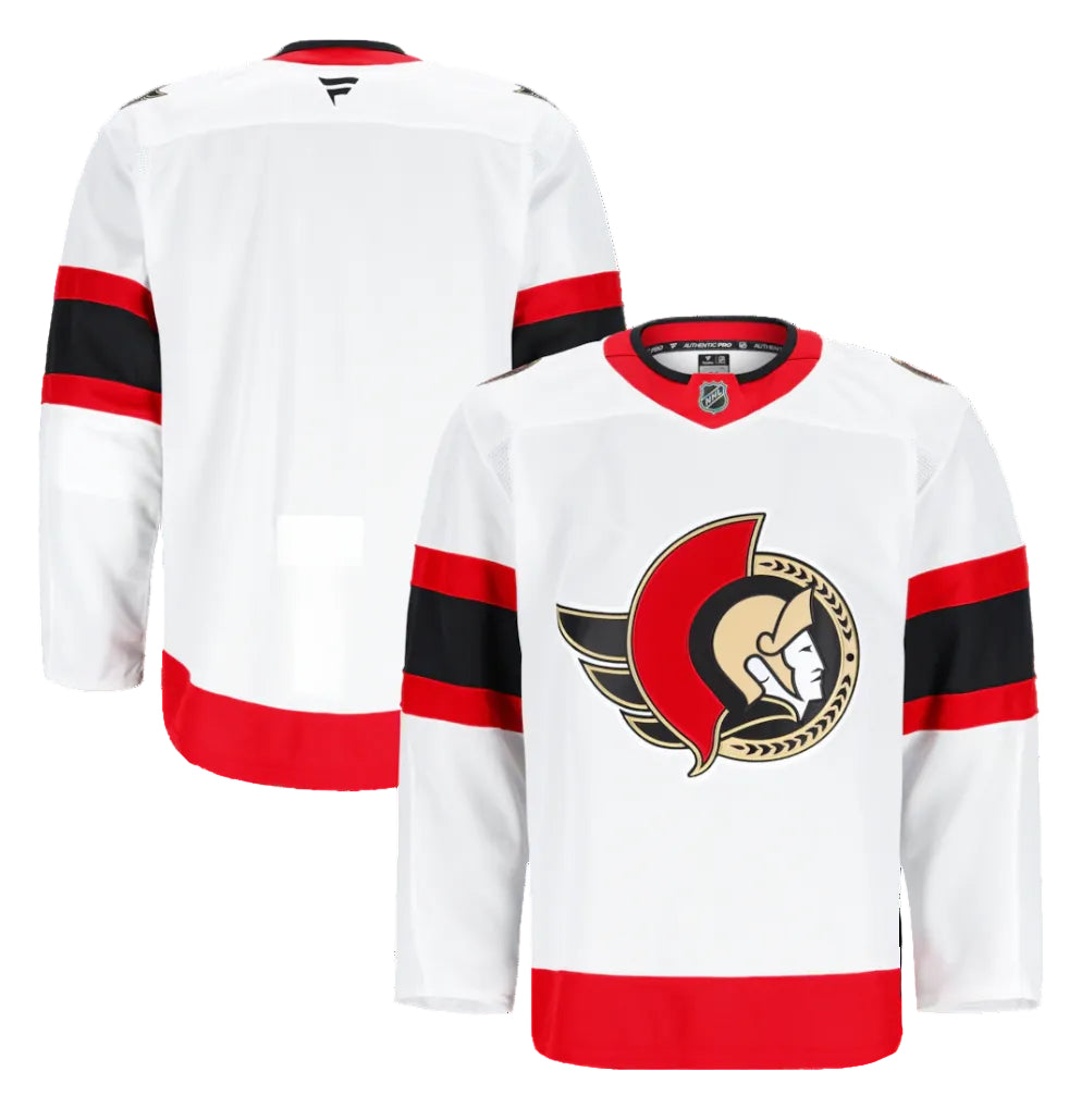 OTTAWA SENATORS Authentic Pro Fanatics Away Jersey