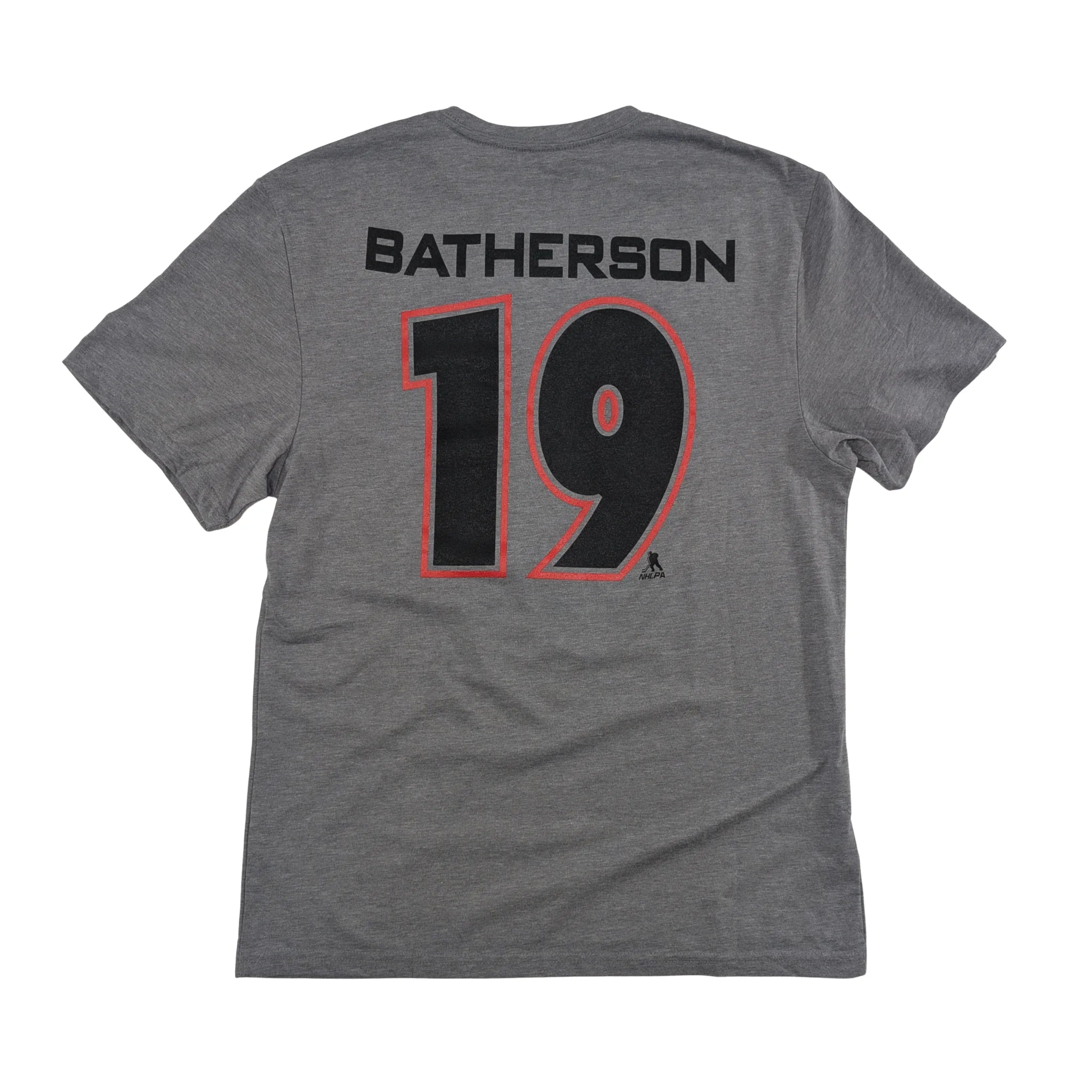 OTTAWA SENATORS BATHERSON HOME TOWN NAME & NUMBER TEE