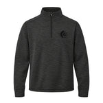 OTTAWA SENATORS BLACK 1/4 ZIP SWEATER