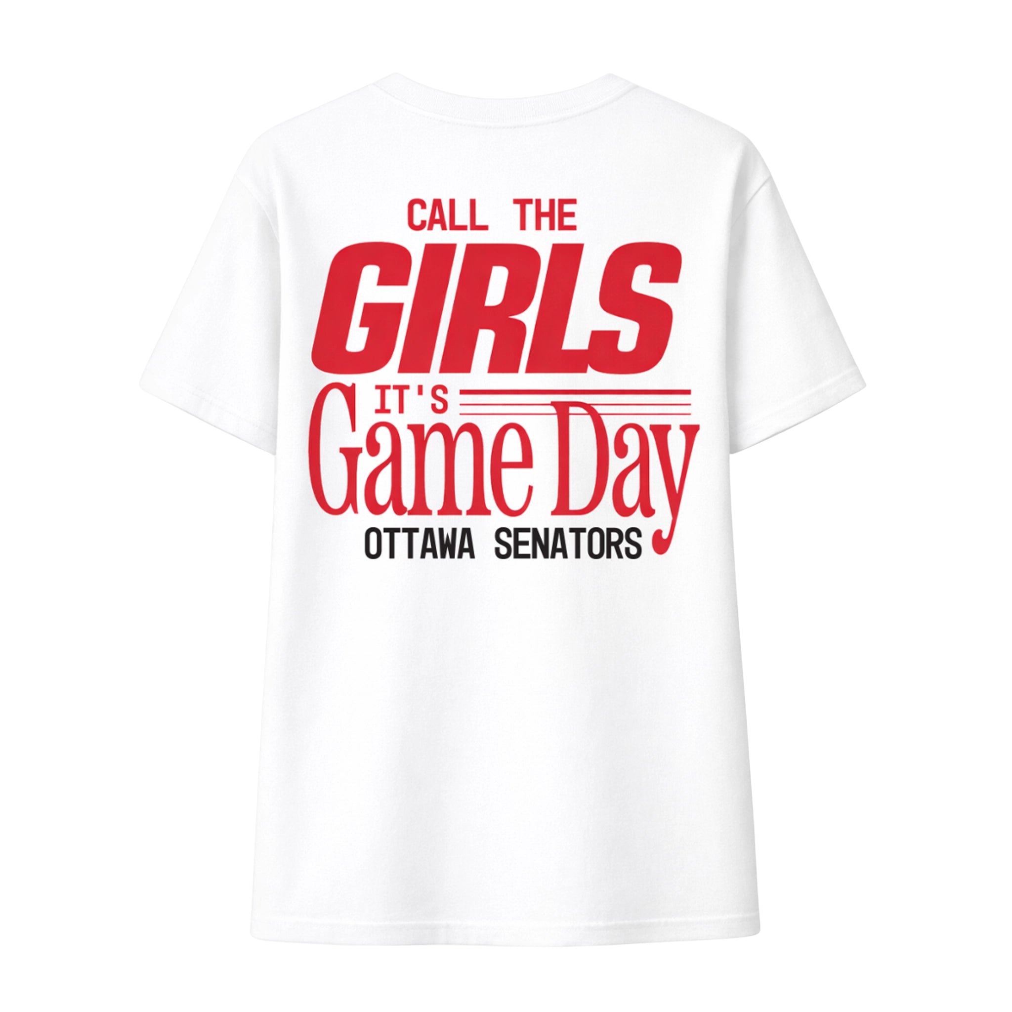OTTAWA SENATORS CALL THE GIRLS 2.0 OS TEE