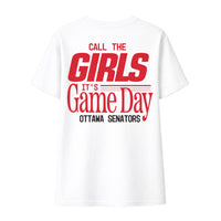 OTTAWA SENATORS CALL THE GIRLS 2.0 OS TEE