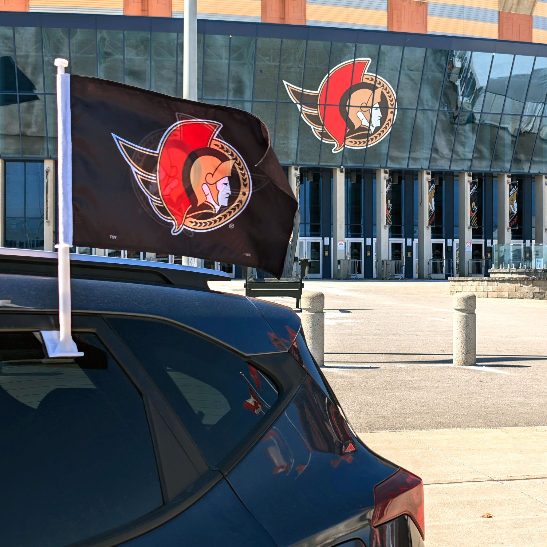 Ottawa Senators Car Flag