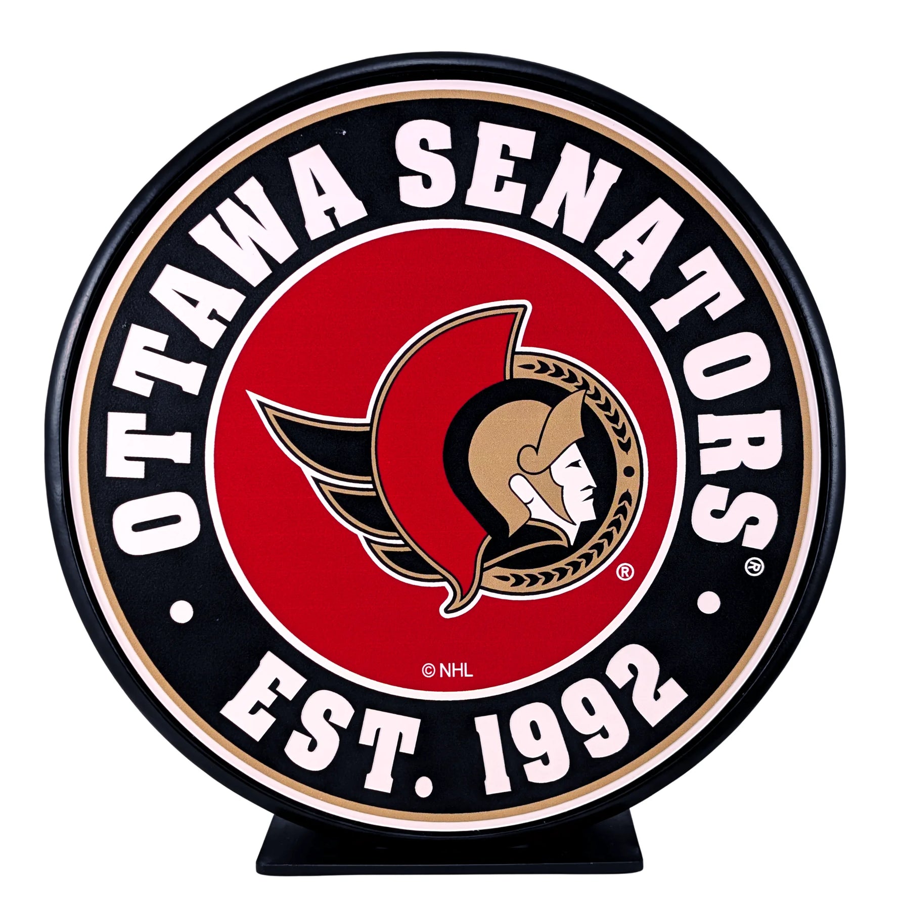 OTTAWA SENATORS ESTABLISHED MEGA PUCK