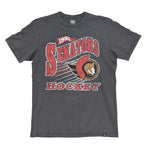 OTTAWA SENATORS GAME WORN HEAVY SLUB TEE