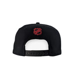 OTTAWA SENATORS BLACK FULL COLOUR LOGO GOLFER ADJUSTABLE CAP