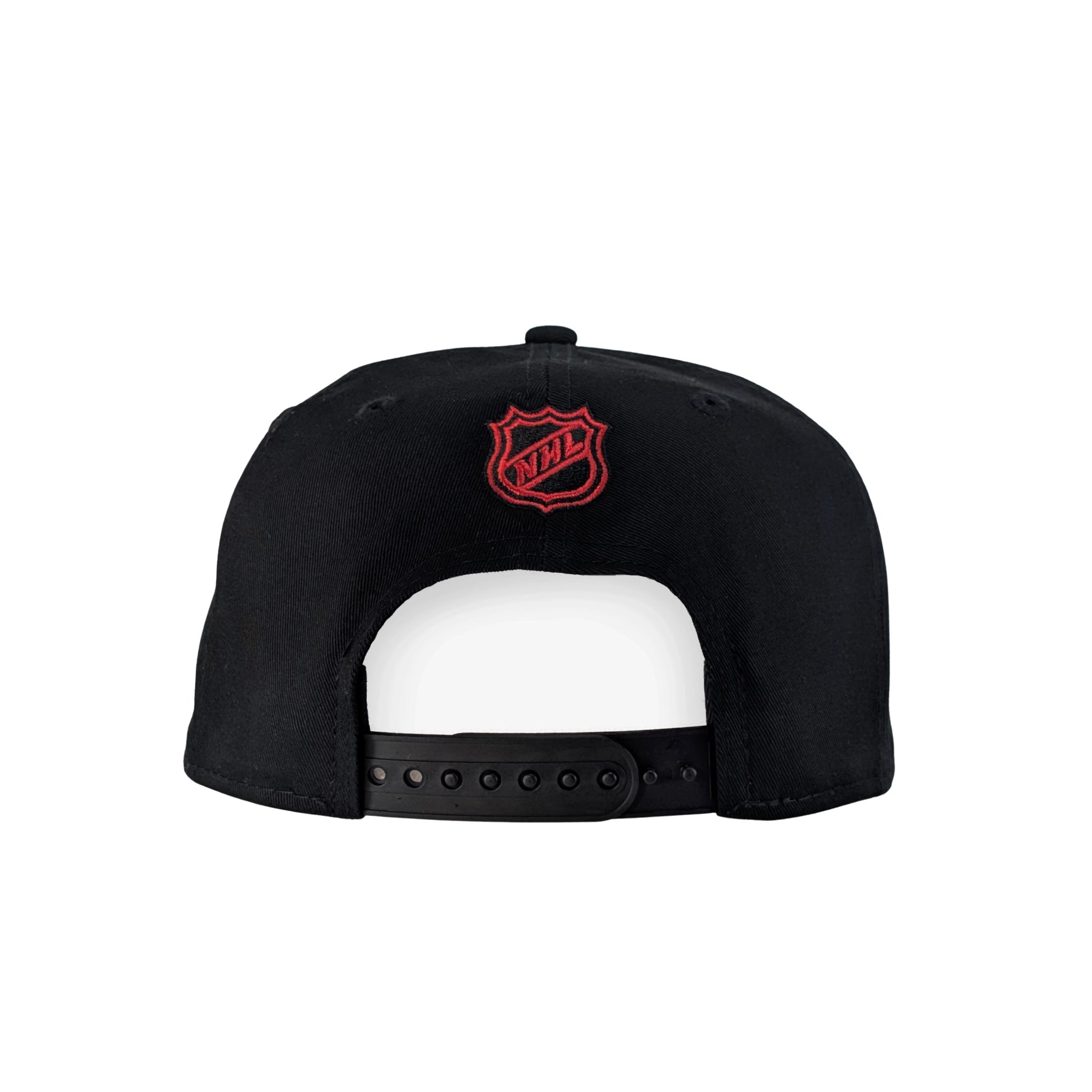 OTTAWA SENATORS BLACK FULL COLOUR LOGO GOLFER ADJUSTABLE CAP