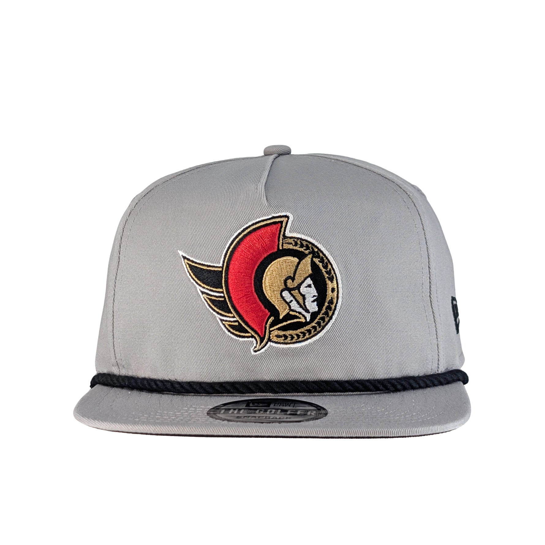 OTTAWA SENATORS GOLFER FULL COLOUR LOGO GREY ADJUSTABLE CAP