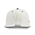 OTTAWA SENATORS LODGE STRUCTURED ADJUSTABLE CREAM FLATBRIM CAP