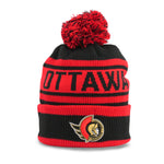 OTTAWA SENATORS MEASURED CUFFED POM BEANIE