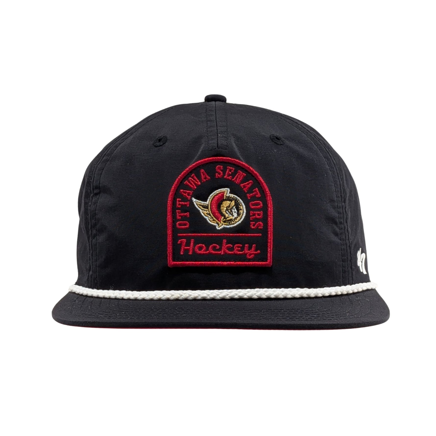 OTTAWA SENATORS PEIR CAPTAIN ADJUSTABLE FLATBRIM CAP