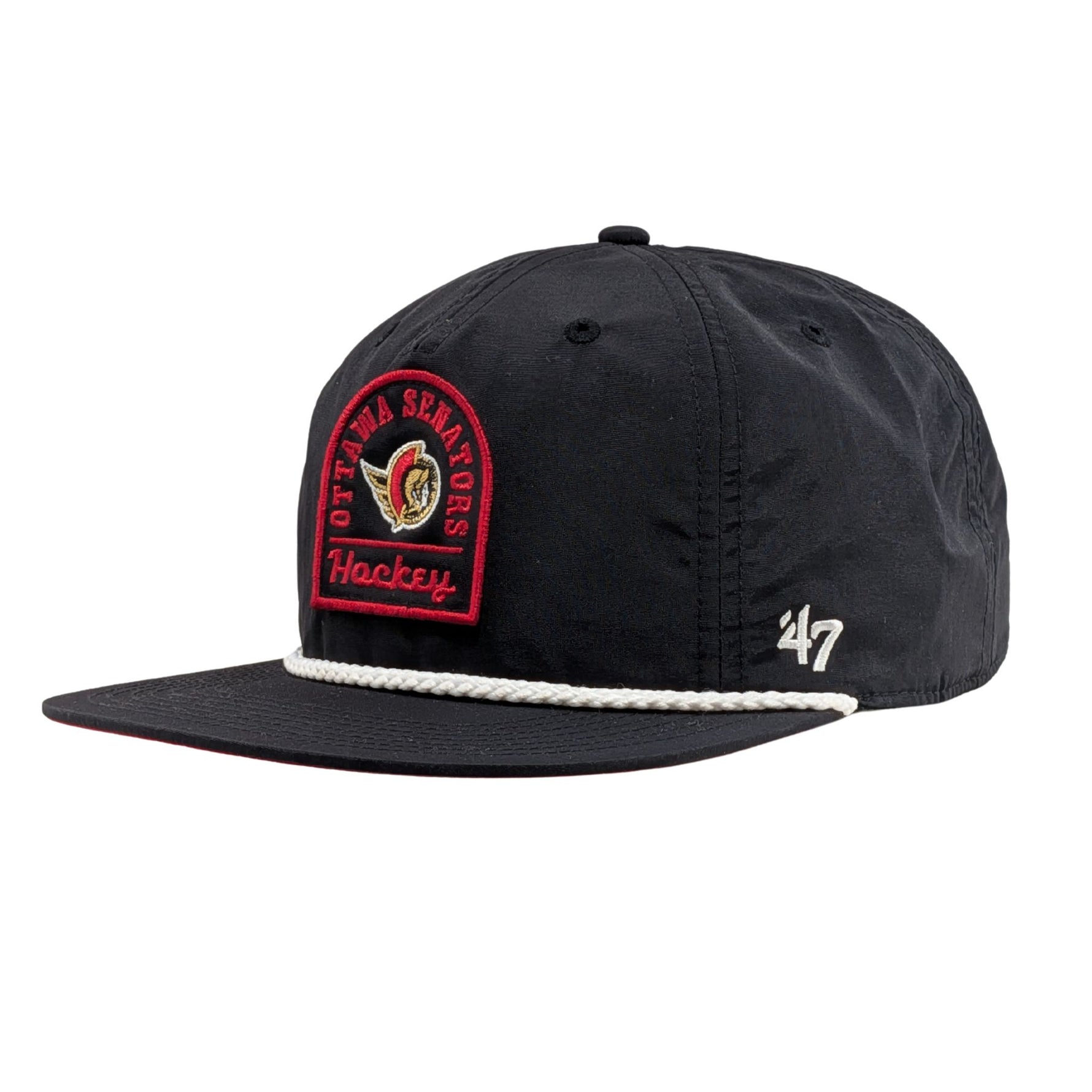 OTTAWA SENATORS PEIR CAPTAIN ADJUSTABLE FLATBRIM CAP
