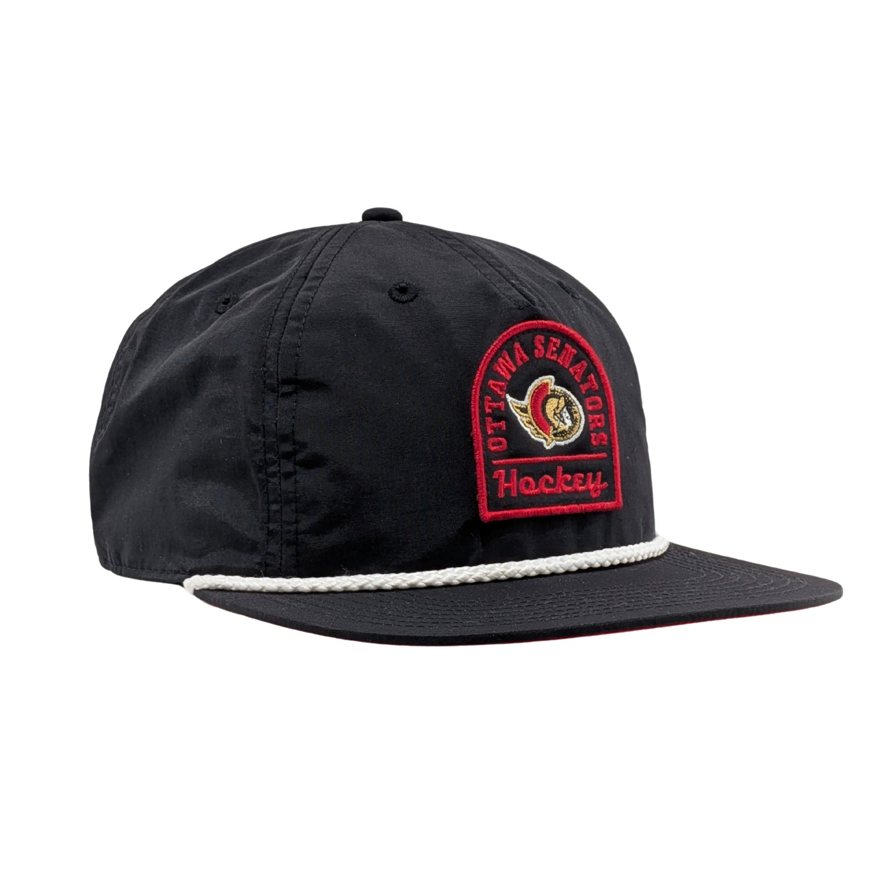 OTTAWA SENATORS PEIR CAPTAIN ADJUSTABLE FLATBRIM CAP