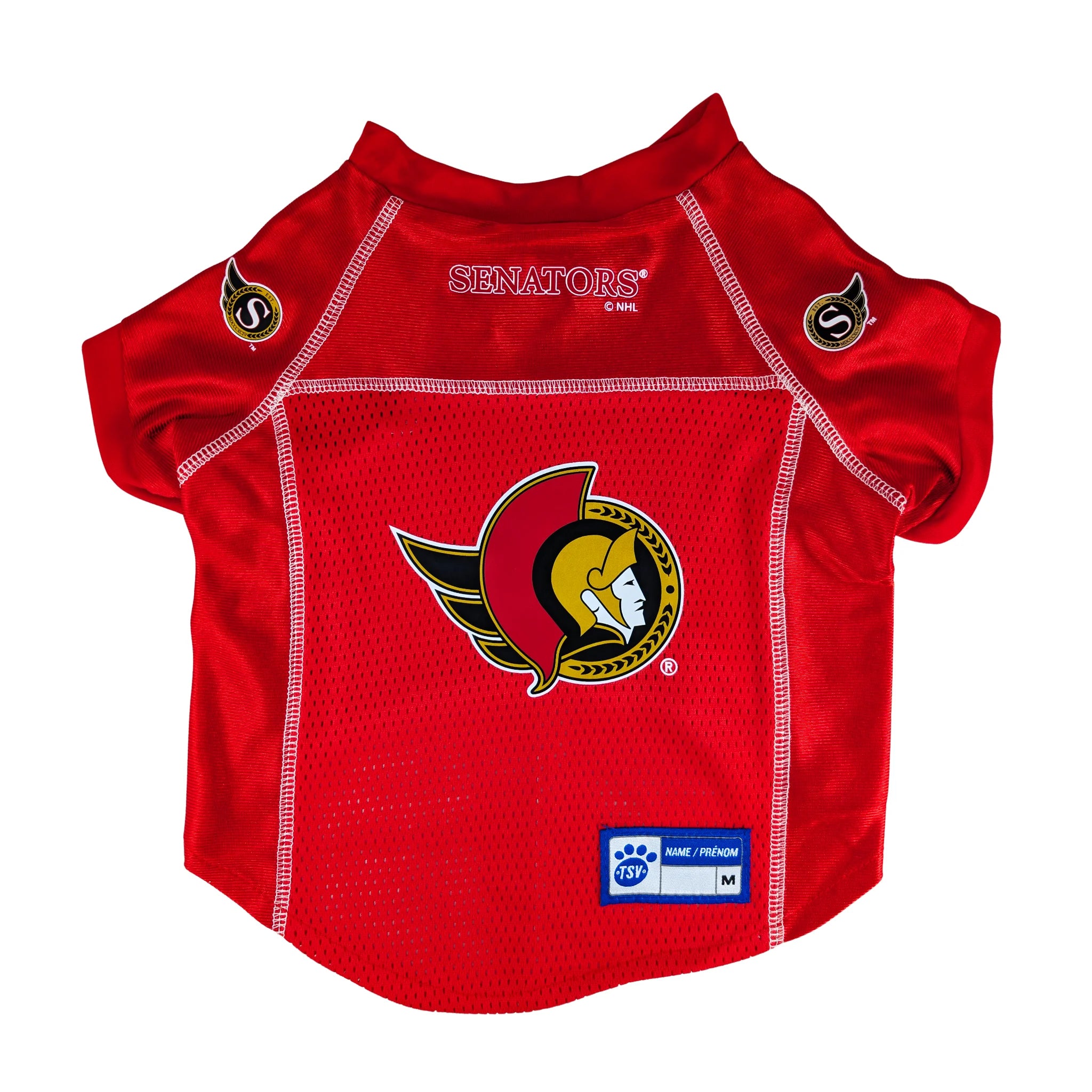 OTTAWA SENATORS RED PET JERSEY