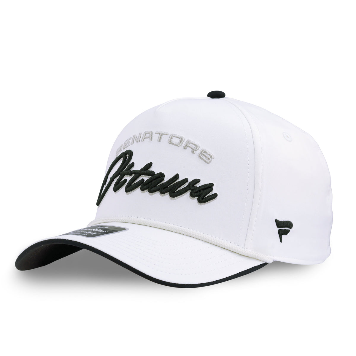 OTTAWA SENATORS SCRAWL POLY STRUCTURED ADJUSTABLE CAP