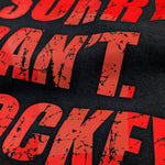 OTTAWA SENATORS SORRY CAN'T HOCKEY BYE TEE