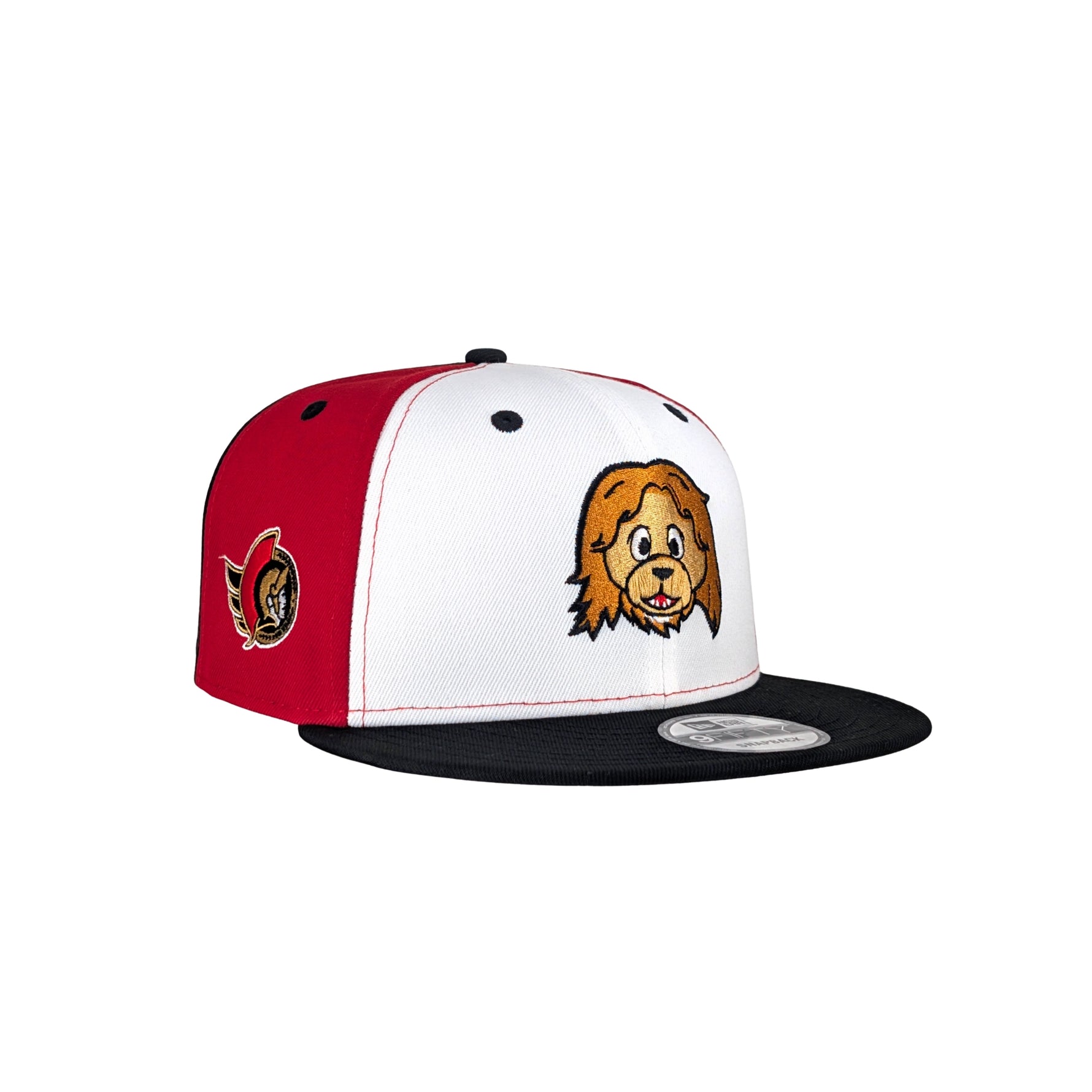 OTTAWA SENATORS YOUTH 9FIFTY SPARTY HEAD FLATBRIM ADJUSTABLE CAP